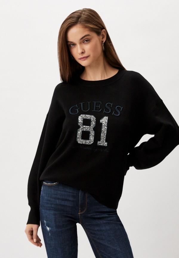 Джемпер Guess - цвет: черный, коллекция: демисезон, зима.