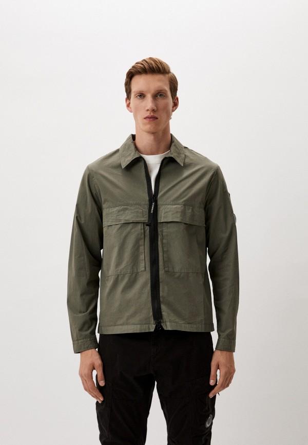 Куртка C.P. Company - цвет: хаки, коллекция: демисезон, лето.