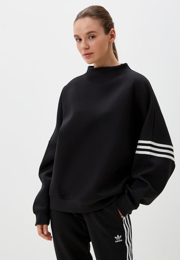 Свитшот adidas Originals - цвет: черный, коллекция: мульти.