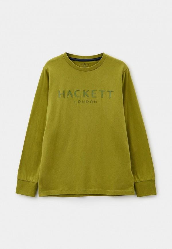 Hackett London | Лонгслив Hackett London - цвет: зеленый, коллекция: мульти.