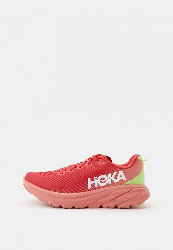 Кроссовки Hoka One One - цвет: красный, коллекция: мульти.