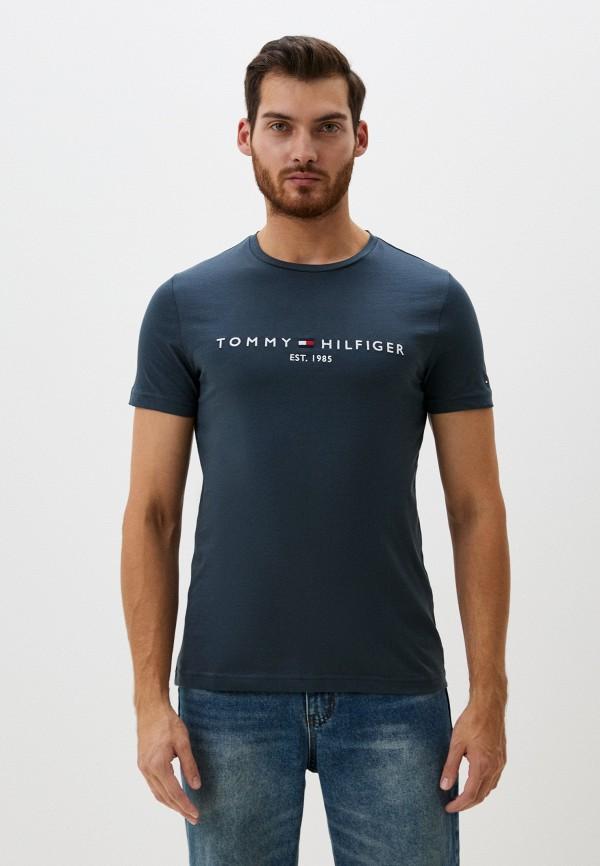 Футболка Tommy Hilfiger - цвет: синий, коллекция: мульти.