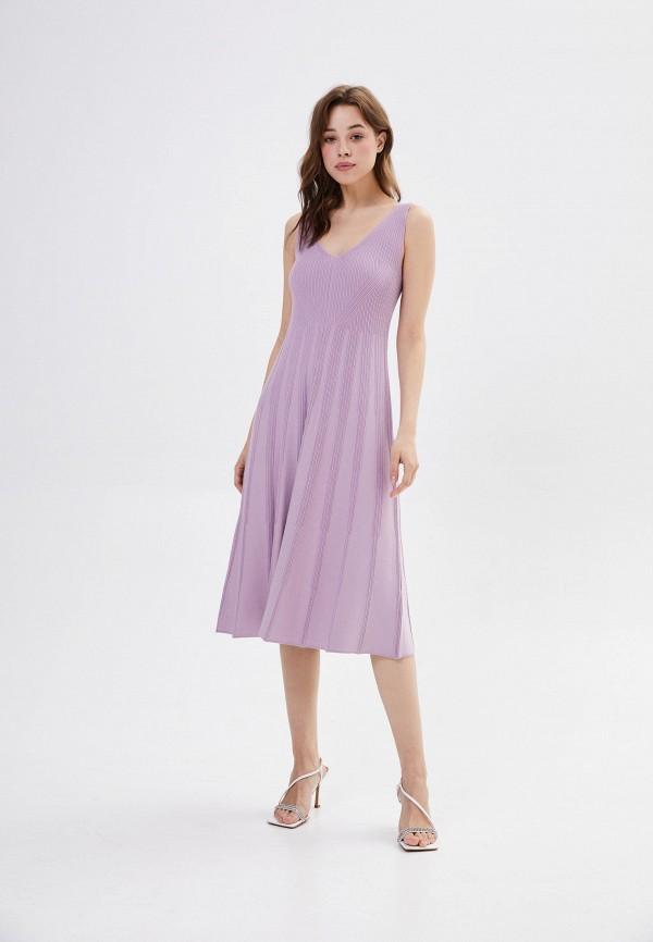 Платье Cepheya - цвет: фиолетовый, коллекция: мульти.