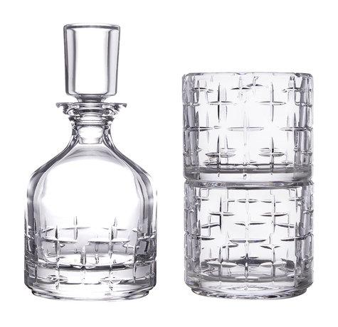 Degrenne Newport Twist Glasses and Carafe Set