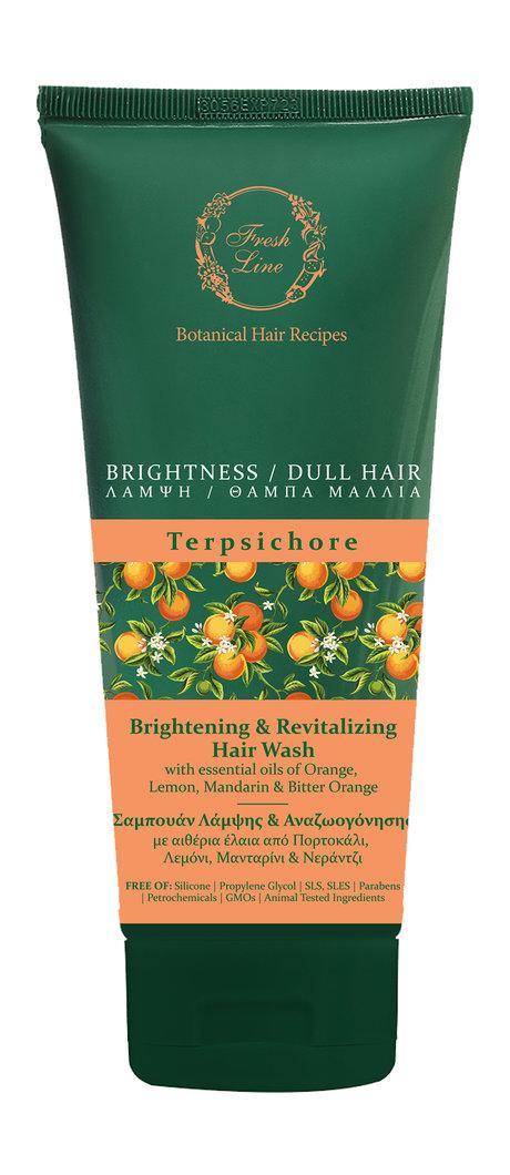 Fresh Line Terpsichore Brightening and Revitalizing Hair Wash. 200 Мл