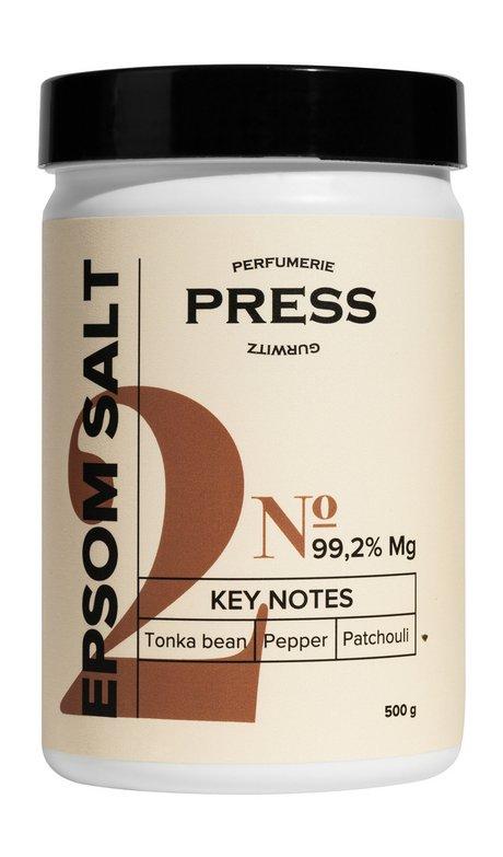 Press Gurwitz Perfumerie Epsom Salt №2 Tonka Bean, Pepper, Patchouli