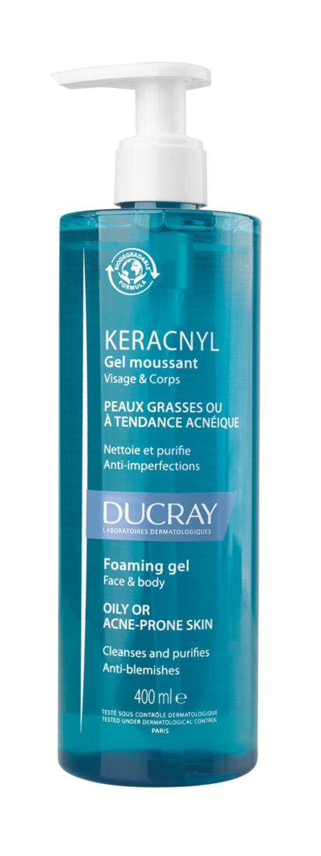 Ducray Keracnyl Gel Moussant. 400 Мл