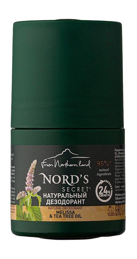 Nord's Secret Melissa & Tea Tree Oil Natural Deodorant