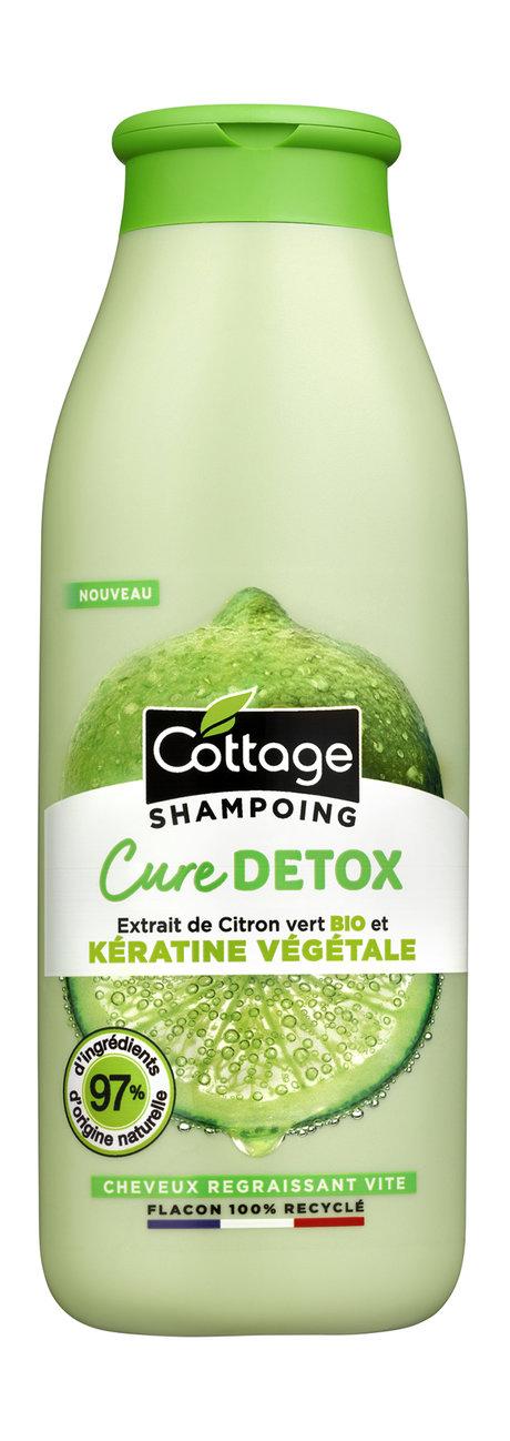 Cottage Cure Detox Plant-Based Keratin and Organic Lime Extract Shampoo