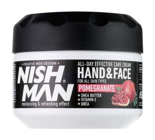 Nishman All-Day Effective Care Hand and Face Cream Pomegranate