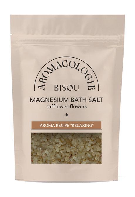 Bisou Aromacologie Relaxing Safflower Magnesium Bath Salt