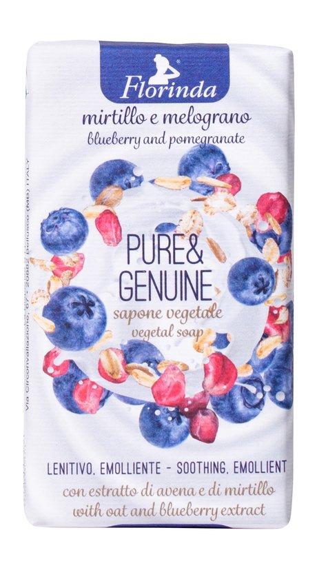 Florinda Pure and Genuine Vegetal Soap Blueberry and Pomegranate