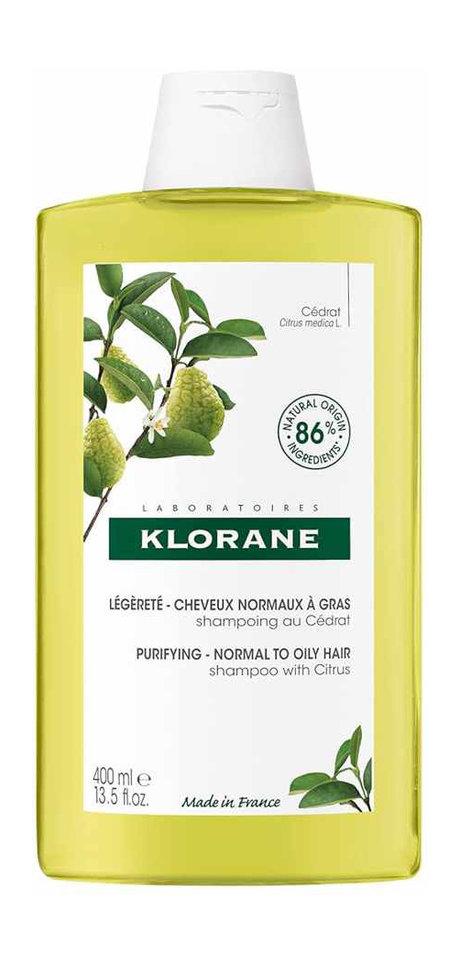 Klorane Purifying Shampoo with Citrus. 400 Мл