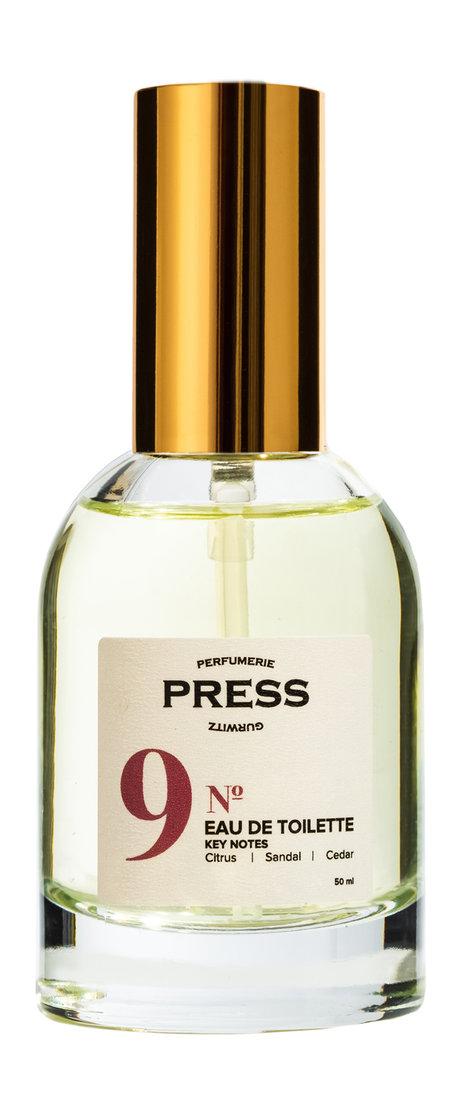 Press Gurwitz Perfumerie №9 Сitrus, Sandal, Cedar Eau de Toilette