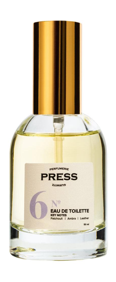 Press Gurwitz Perfumerie №6 Patchouli, Ambra, Leather Eau de Toilette