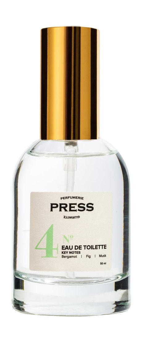 Press Gurwitz Perfumerie №4 Bergamot, Fig, Musk  Eau de Toilette