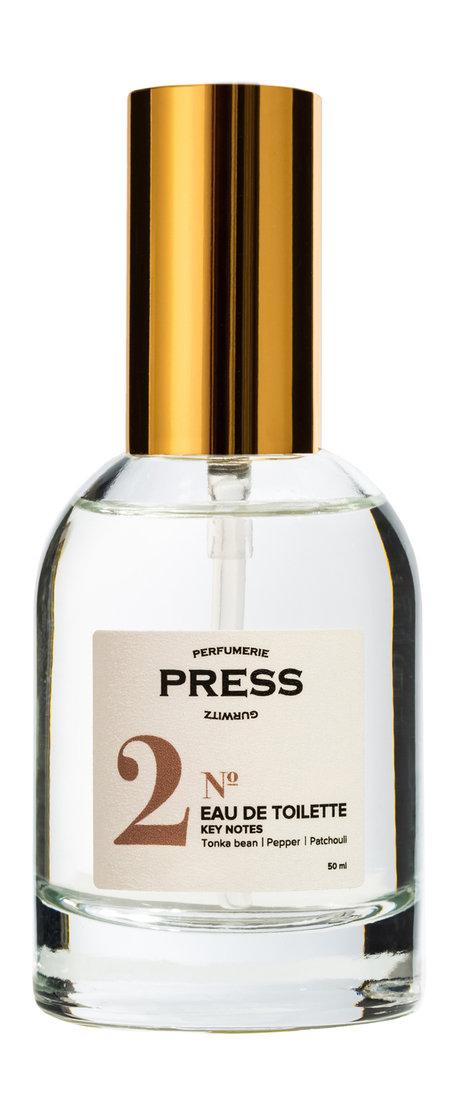 Press Gurwitz Perfumerie №2 Tonka Bean, Pepper, Patchouli Eau de Toilette