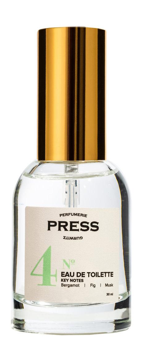 Press Gurwitz Perfumerie №4 Bergamot, Fig, Musk Eau de Toilette