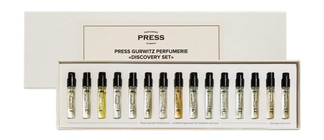 Press Gurwitz Perfumerie Perfume Discovery Set