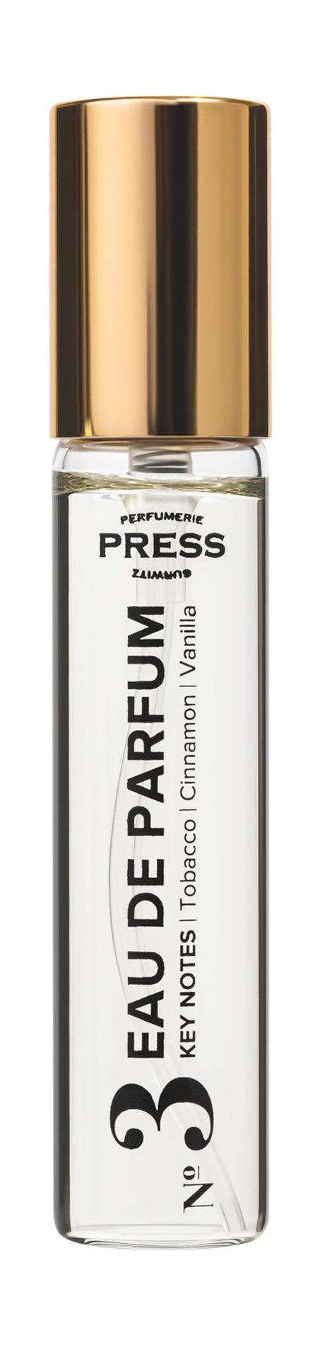 Press Gurwitz Perfumerie №3 Tobacco, Cinnamon, Vanilla Eau de Parfum