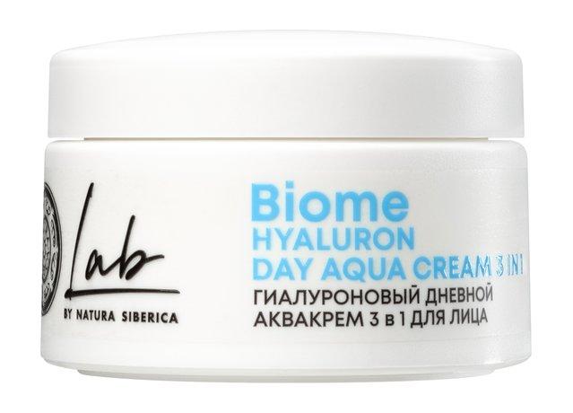 Natura Siberica Lab Biome Hyaluron Day Aqua Cream 3 in 1