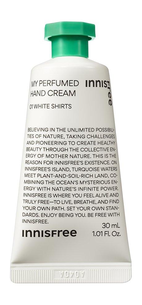 Innisfree My Perfumed Hand Cream 01 White Shirt