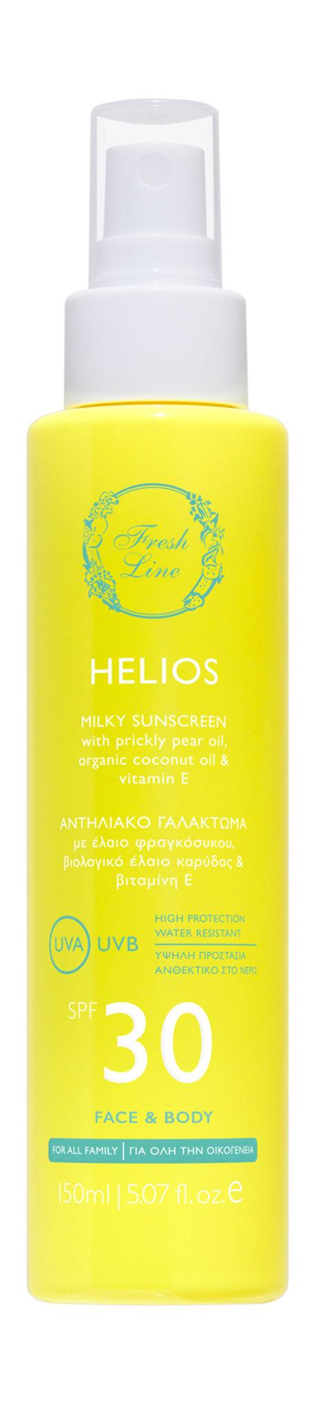 Fresh Line Helios Milky Suncreen Face & Body SPF 30