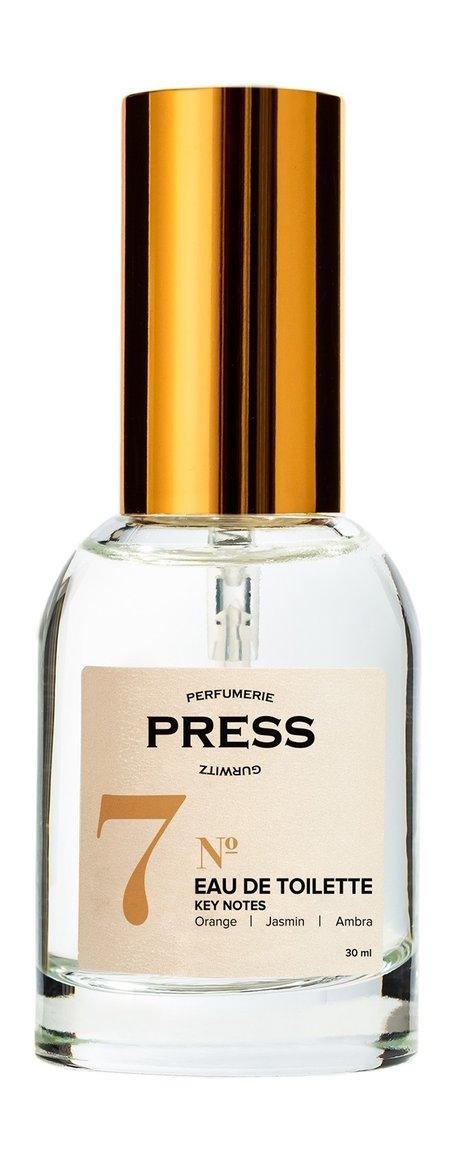 Press Gurwitz Perfumerie № 7 Orange, Jasmin, Ambra Eau de Toilette