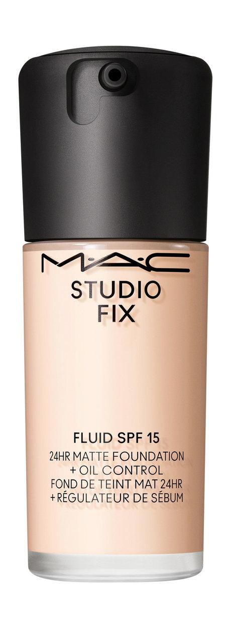 MAC Studio Fix ​Fluid 24HR Matte Foundation + Oil Control SPF 15. NW5​ Оттенок