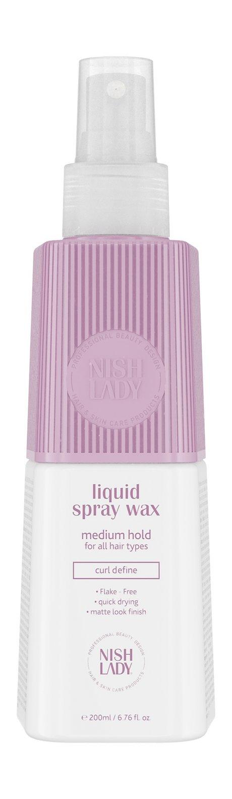 Nishlady Medium Hold Liquid Spray Wax