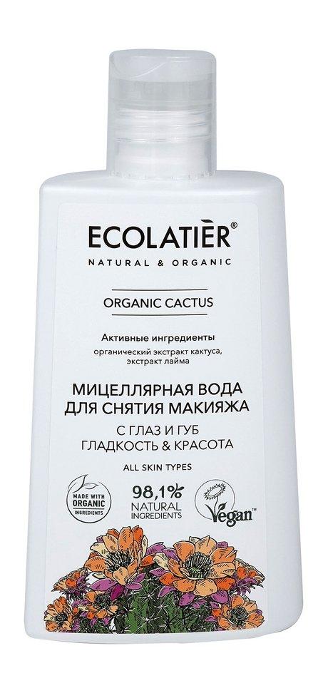 Ecolatier Organic Cactus Мицеллярная вода для снятия макияжа Гладкость & красота