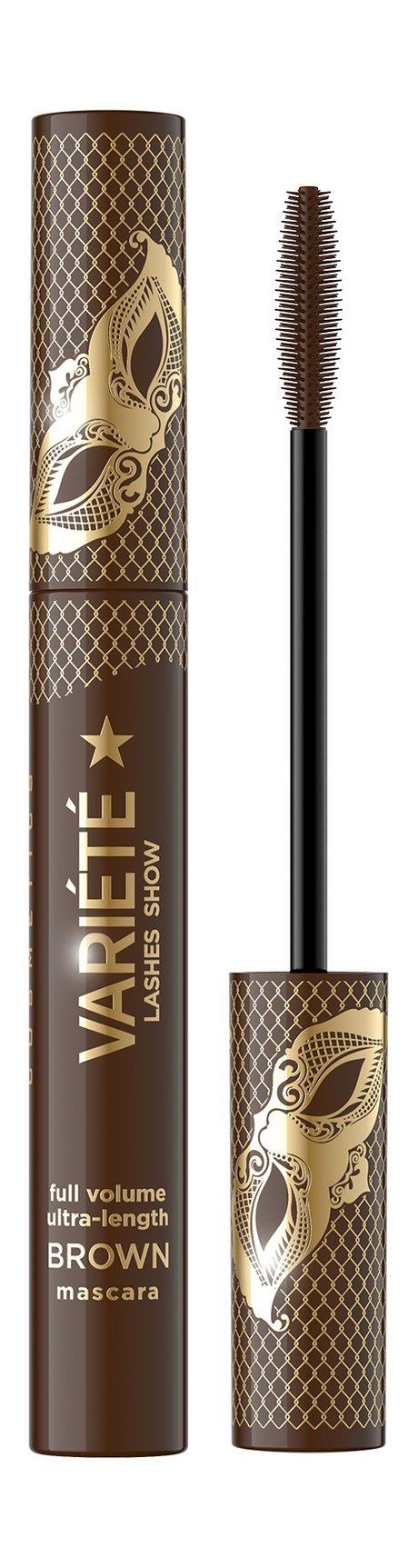 Eveline Variete Lashes Show Full Volume Ultra-Length Brown Mascara