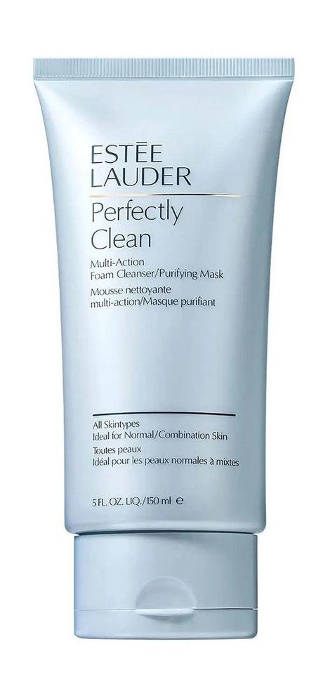 Estee Lauder Perfectly Clean Multi-Action Foam Cleanser + Purifying Mask