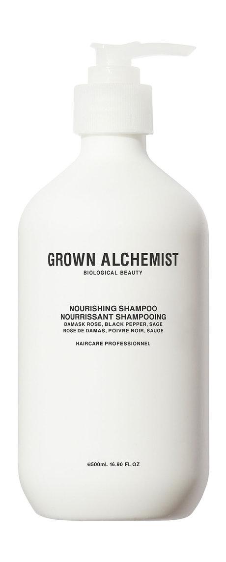 Grown Alchemist Nourishing Shampoo: Damask Rose, Black Pepper, Sage. 500 Мл