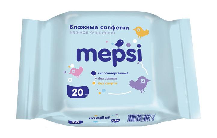 Mepsi Влажные салфетки Нежное очищение