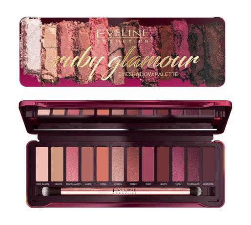 Eveline Ruby Glamour Eyeshadow Palette