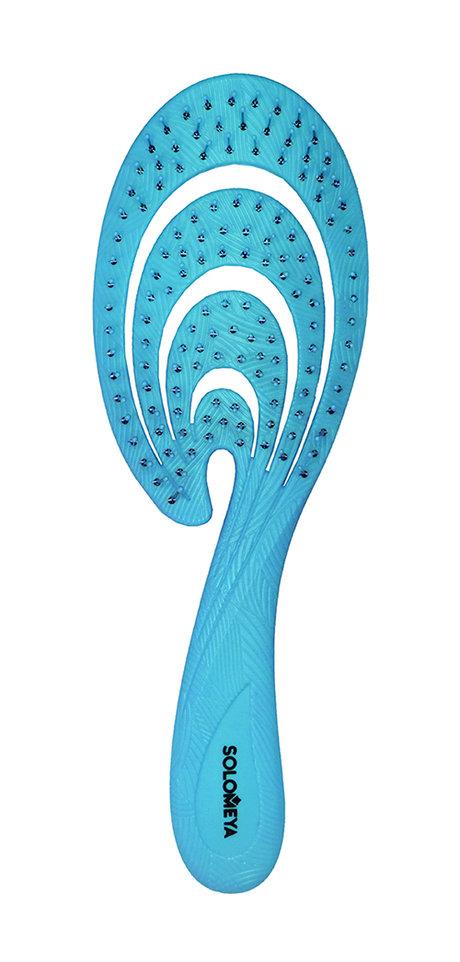 SOLOMEYA | Solomeya Flex Bio Hair Brush Blue Wave