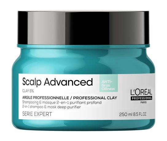 L'Oreal Professionnel Scalp Advanced 2-in-1 Shampoo and Mask. 250 Мл