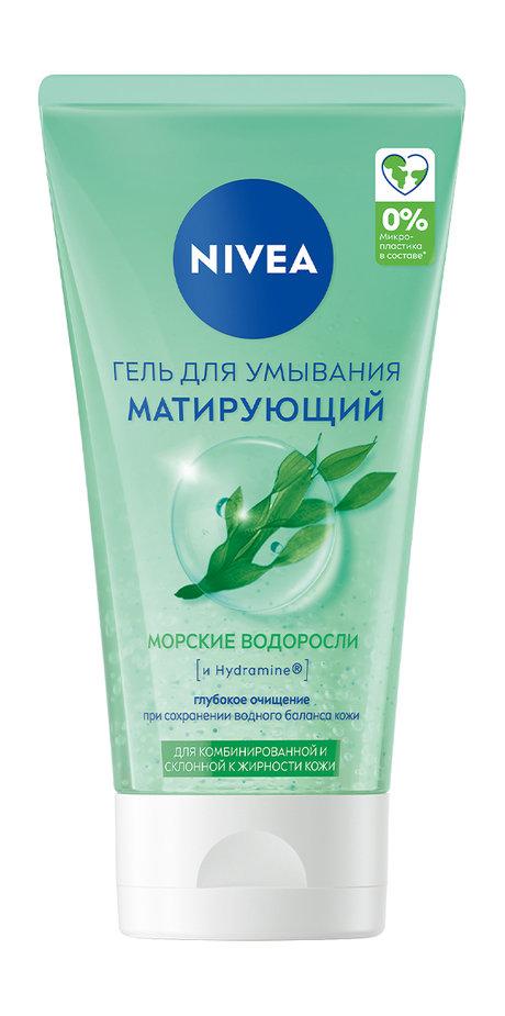 Nivea Гель для умывания Матирующий Морские водоросли и Hydramine