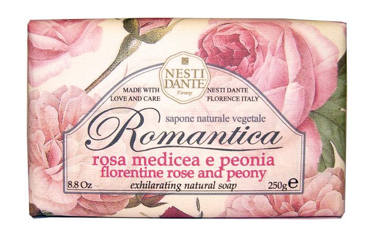 Nesti Dante Romantica Florentine Rose & Peony Exhilarating Natural Soap