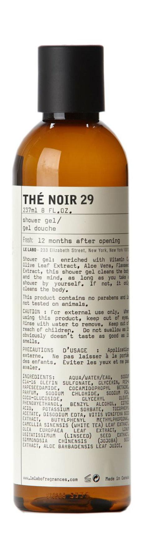 Le Labo Thé Noir 29 Shower Gel