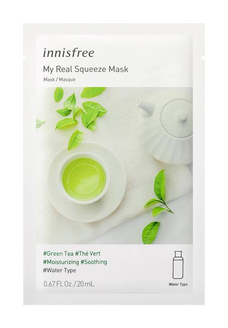 Innisfree My Real Squeeze Mask [Green Tea]