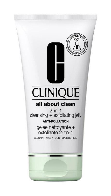 Clinique All About Clean 2-In-1 Cleansing + Exfoliating Jelly Anti-Pollution. 150 Мл