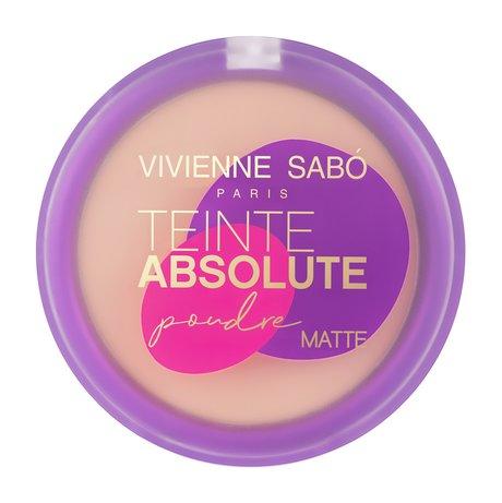 Vivienne Sabo Mattifying Pressed Powder Teinte Absolute Matte. 4 04/серо-бежевый Оттенок