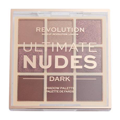 Revolution Makeup Ultimate Nudes Shadow Palette. Dark Оттенок