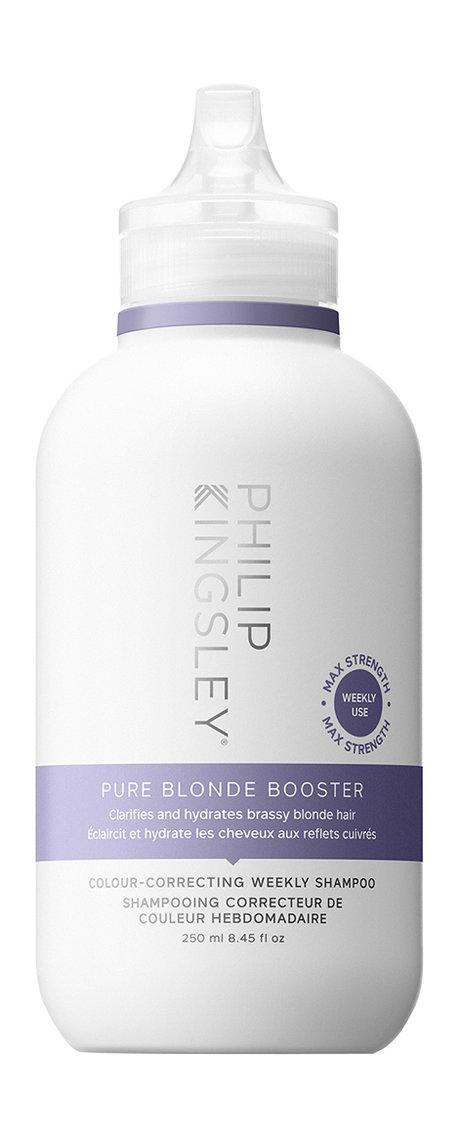 Philip Kingsley Pure Blonde Booster Colour-Correcting Weekly Shampoo. 250 Мл