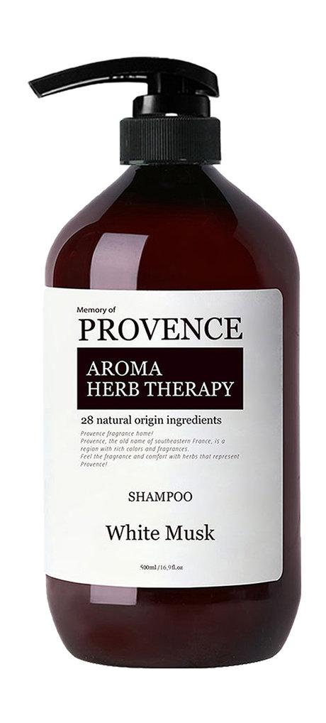 Memory of Provence Shampoo For All Hair Types White Musk. 500 Мл