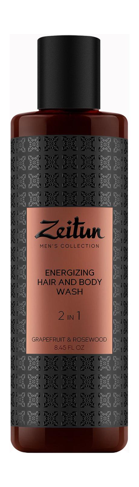 Zeitun Men's Collection Energizing Hair and Body Wash