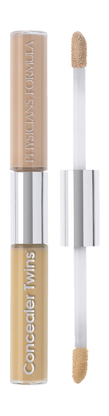 Physicians Formula Concealer Twins 2-in-1 Correct & Cover Cream Concealer SPF 10. желтый и светлый Оттенок