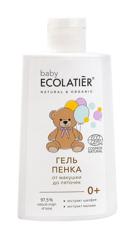 Ecolatier Гель-пенка "От макушки до пяточек" BABY 0+